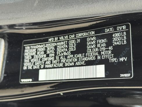 Used 2018 Volvo V60 T5 Cross Country w/ Convenience Package AWD/4WD image 41