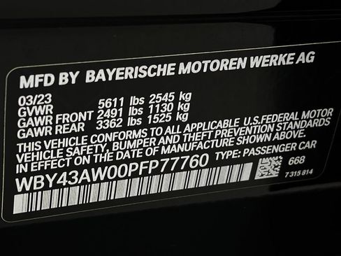 Used 2023 BMW i4 eDrive35 w/ Premium Package RWD image 23