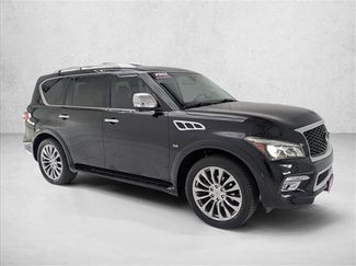 Used 2017 INFINITI QX80 4WD w/ Deluxe Technology Package video 3