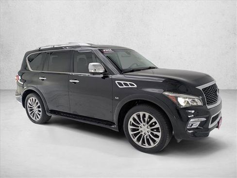Used 2017 INFINITI QX80 4WD w/ Deluxe Technology Package image 3