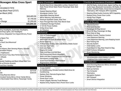 Certified 2022 Volkswagen Atlas Cross Sport SEL AWD/4WD image 12