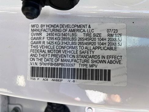 Used 2023 Honda Passport EX-L image 15