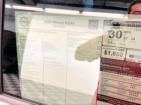 New 2026 Nissan Kicks SV w/ Cold Weather Package AWD/4WD image 39