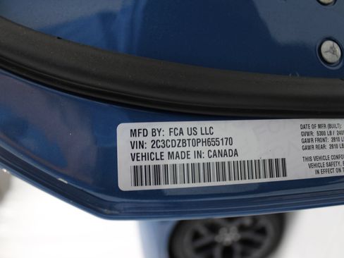 Used 2023 Dodge Challenger R/T w/ Blacktop Package RWD image 39