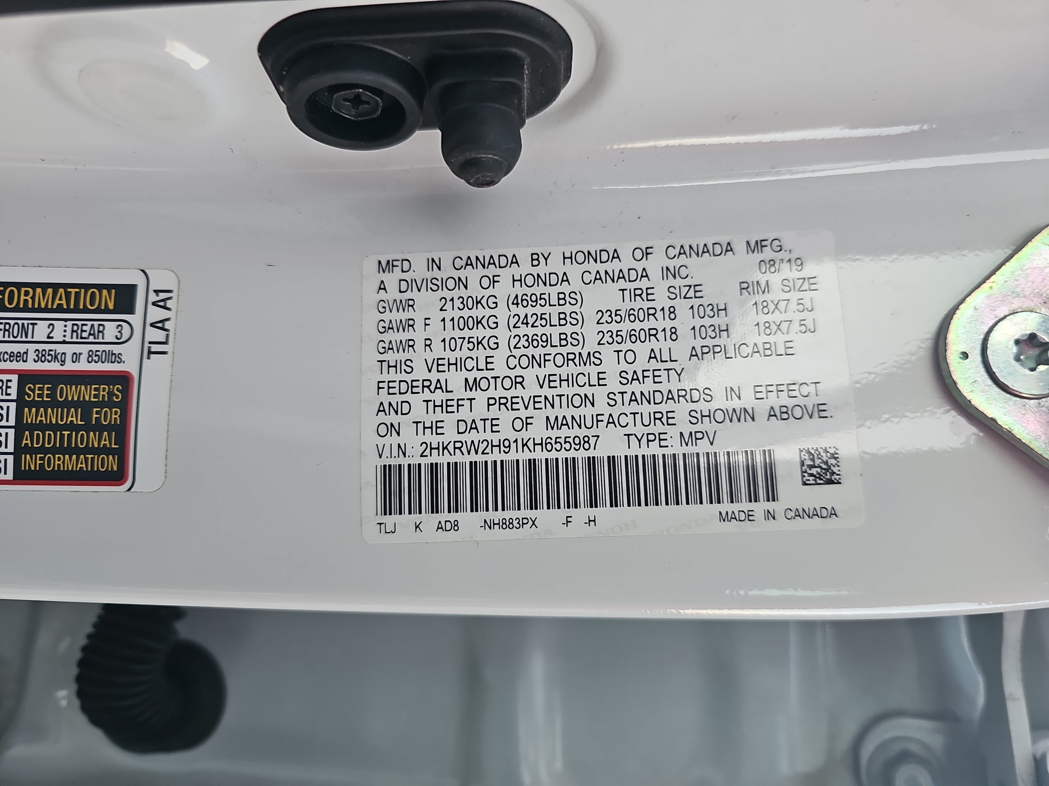 Used 2019 Honda CR-V Touring image 38