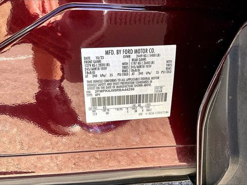 Certified 2024 Ford Edge SEL w/ Convenience Package AWD/4WD image 35