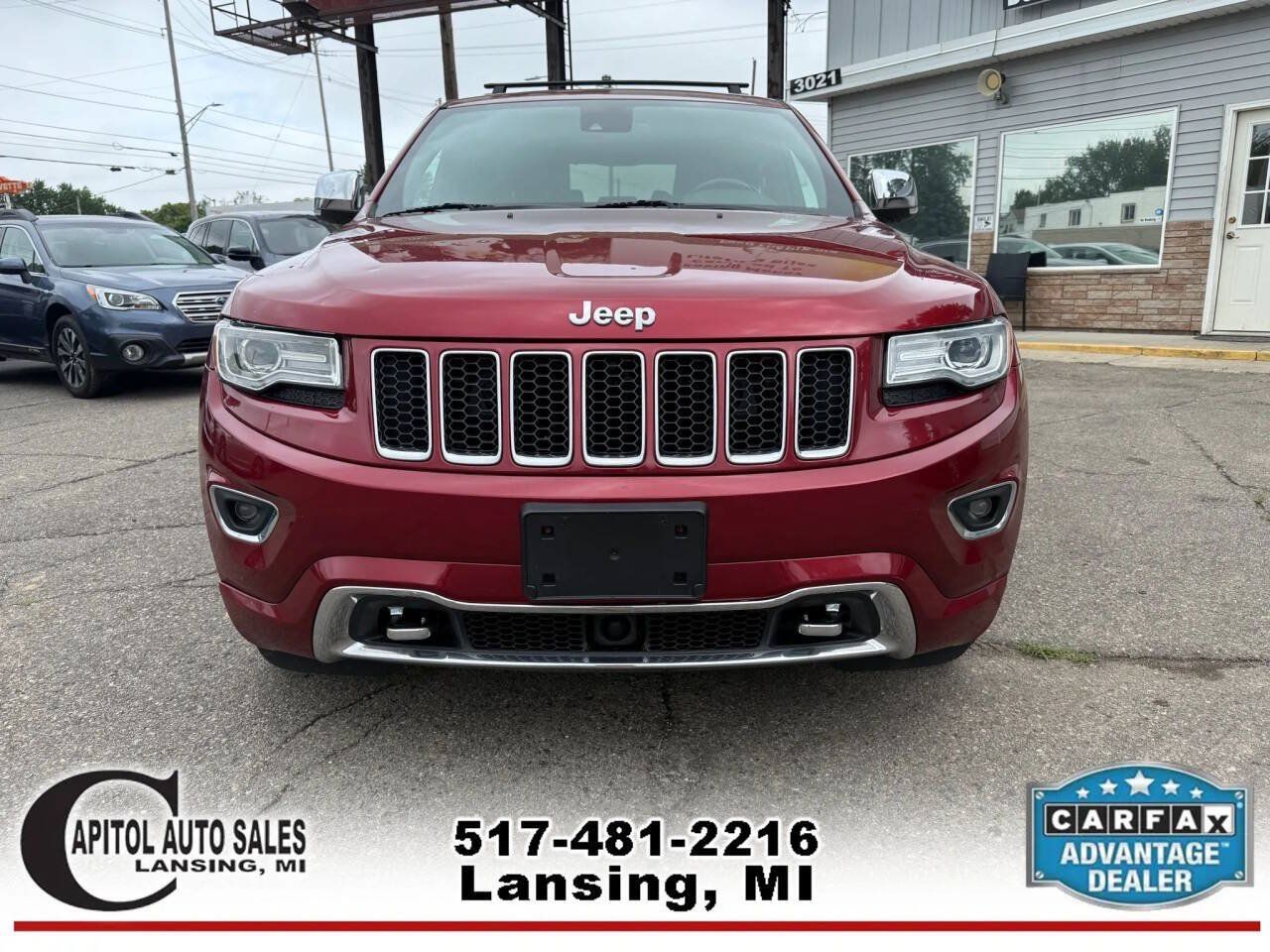 Used 2015 Jeep Grand Cherokee Overland w/ Advanced Technology Group AWD/4WD image 3