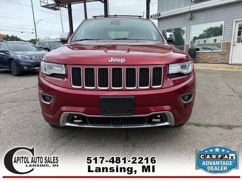 Used 2015 Jeep Grand Cherokee Overland w/ Advanced Technology Group AWD/4WD image 3