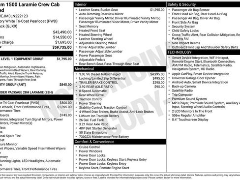 Used 2020 RAM 1500 Laramie RWD image 6