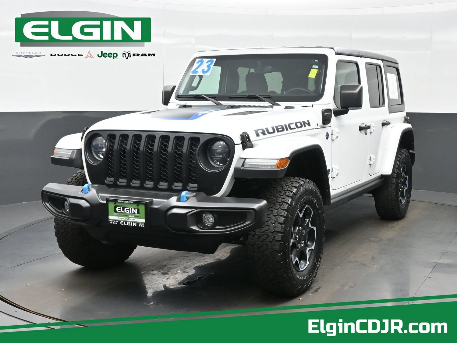 Used 2023 Jeep Wrangler Unlimited Rubicon 4xe AWD/4WD image 1
