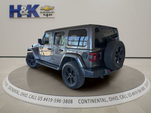 Used 2021 Jeep Wrangler Unlimited Sahara AWD/4WD image 4