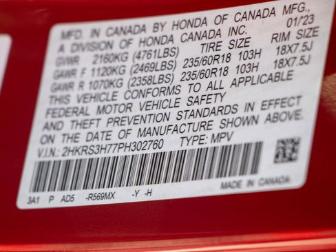 Used 2023 Honda CR-V EX-L image 30