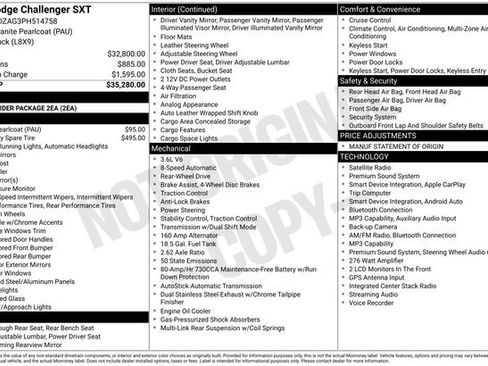 Used 2023 Dodge Challenger SXT RWD image 13