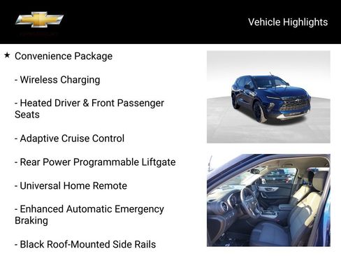Certified 2023 Chevrolet Blazer LT w/ Convenience Package image 21