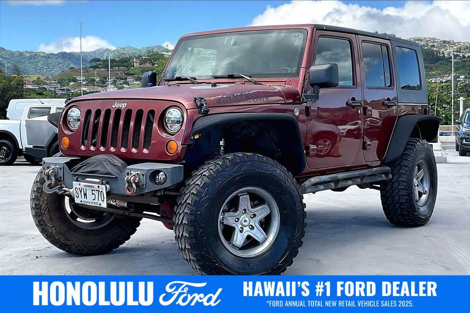 Used 2009 Jeep Wrangler Unlimited Rubicon w/ Trailer Tow Group AWD/4WD image 1