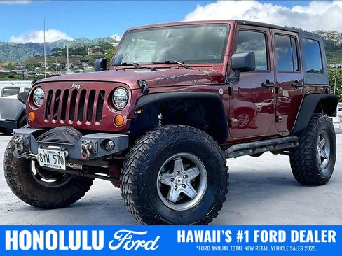 Used 2009 Jeep Wrangler Unlimited Rubicon w/ Trailer Tow Group AWD/4WD image 1