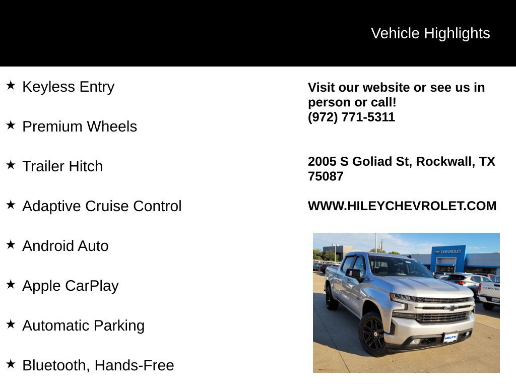 Used 2022 Chevrolet Silverado 1500 RST w/ Texas Edition Plus AWD/4WD image 10
