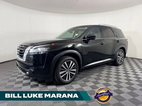 Used 2022 Nissan Pathfinder Platinum w/ Cargo Package FWD image 1