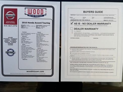 Used 2016 Honda Accord Touring image 10