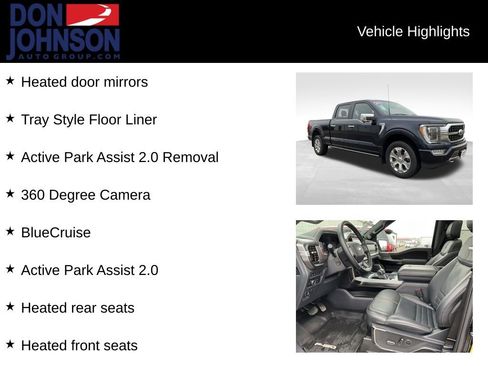 Used 2022 Ford F150 Platinum w/ Equipment Group 701A High image 21