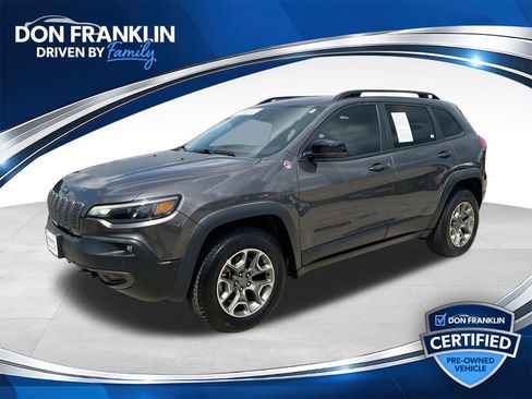 Used 2023 Jeep Cherokee Trailhawk w/ Sun & Sound Group AWD/4WD image 1