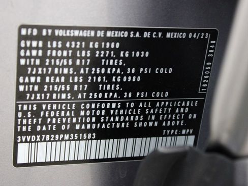Used 2023 Volkswagen Taos S FWD image 28