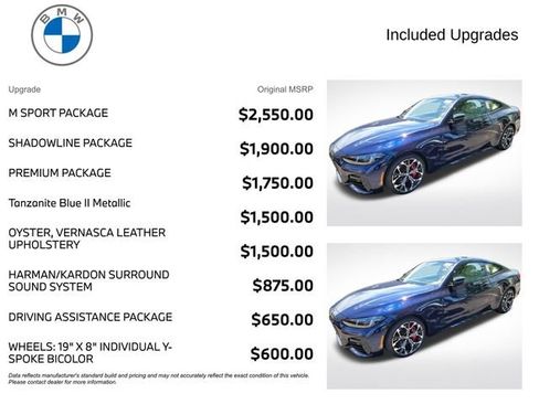 Certified 2025 BMW 430i xDrive Coupe w/ M Sport Package AWD/4WD image 3