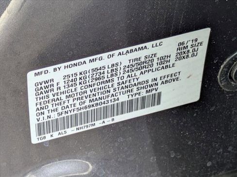 Used 2019 Honda Pilot Touring image 28