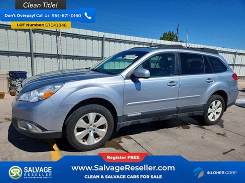 Used 2012 Subaru Outback 3.6R Limited w/ Moonroof Pkg AWD/4WD image 1