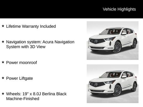 New 2026 Acura RDX SH-AWD w/ Advance Package image 2