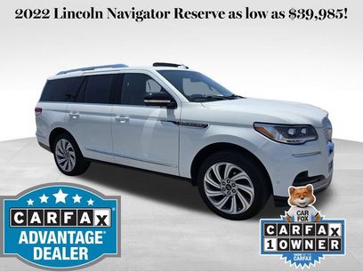 Certified 2022 Lincoln Navigator Reserve