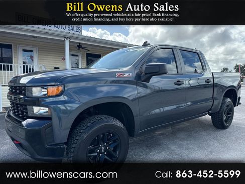 Used 2021 Chevrolet Silverado 1500 Custom Trail Boss image 1