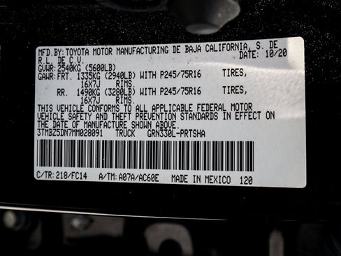 Used 2021 Toyota Tacoma SR5 RWD image 34