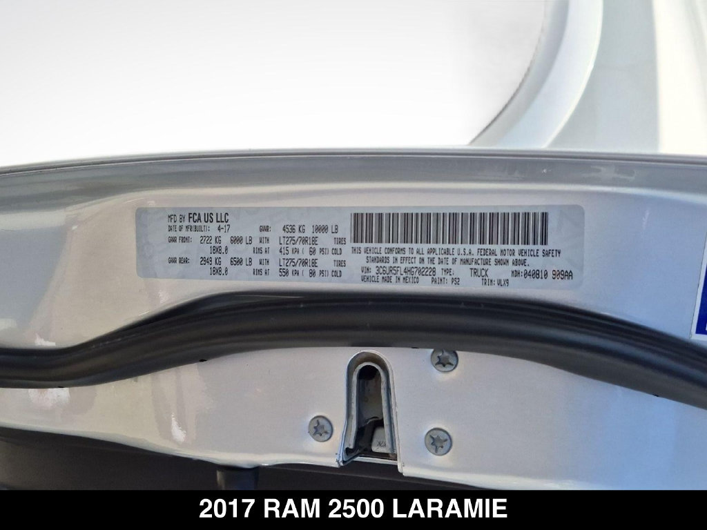 Used 2017 RAM 2500 Laramie AWD/4WD image 24