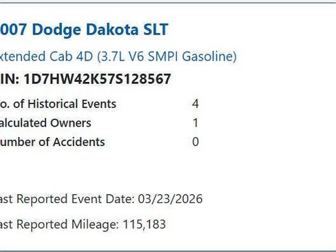 Used 2007 Dodge Dakota SLT image 19