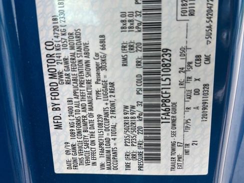 Used 2020 Ford Mustang GT RWD image 24