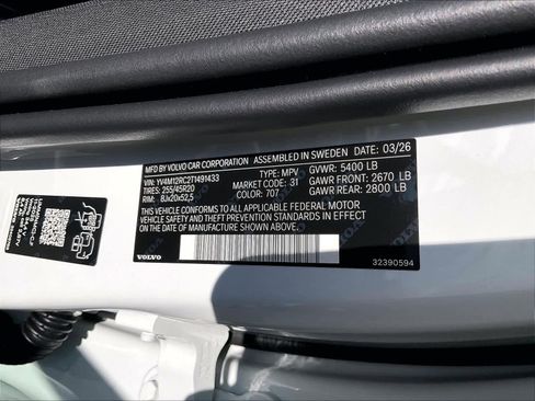 New 2026 Volvo XC60 B5 Plus w/ Climate Package AWD/4WD image 36