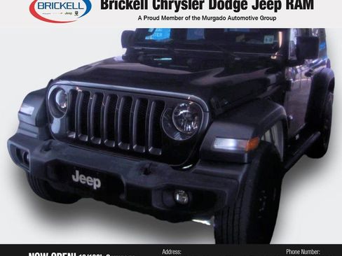 Used 2022 Jeep Wrangler Sport image 1