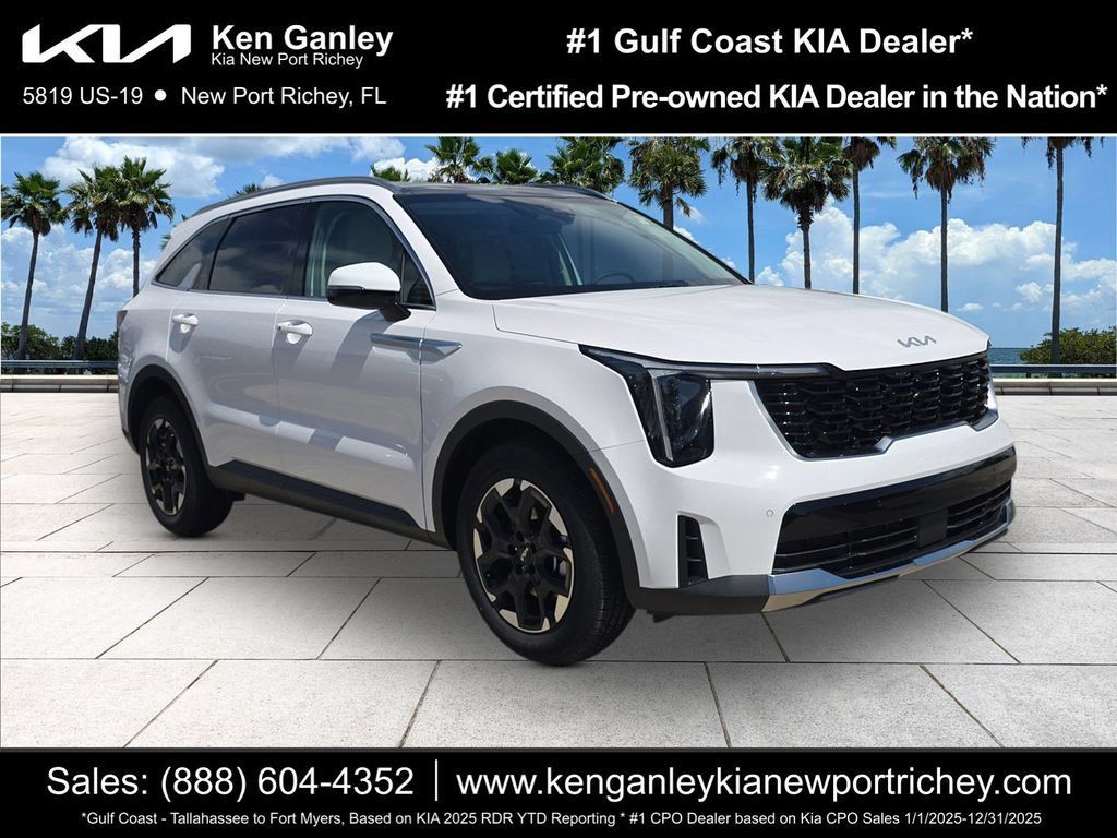 New 2026 Kia Sorento S w/ S Panoramic Sunroof Package FWD image 1