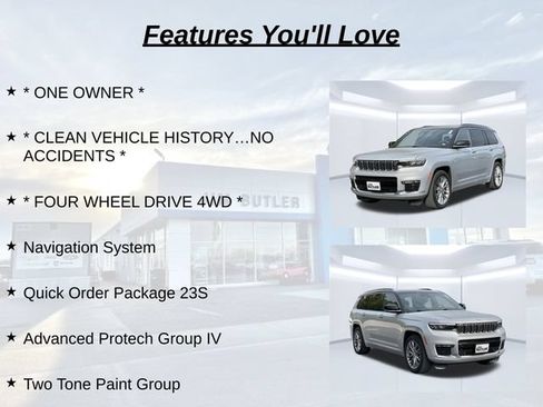 Used 2024 Jeep Grand Cherokee L Summit w/ Advanced Protech Group IV AWD/4WD image 9