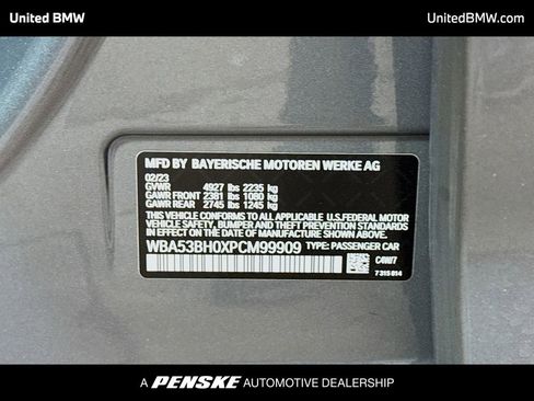 Used 2023 BMW 530i w/ Convenience Package RWD image 15