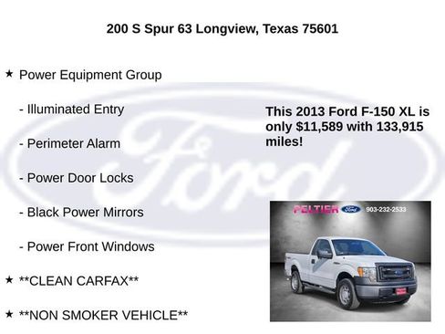 Used 2013 Ford F150 XL w/ PWR Equipment Group image 15