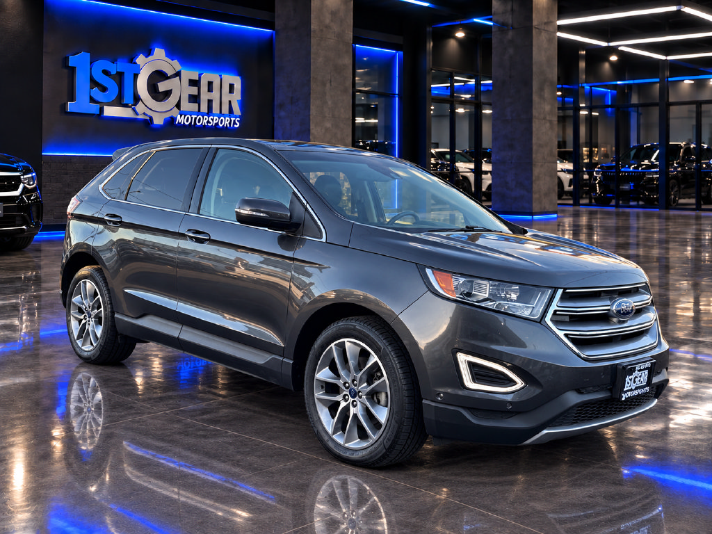 Used 2018 Ford Edge Titanium w/ Equipment Group 302A AWD/4WD image 4