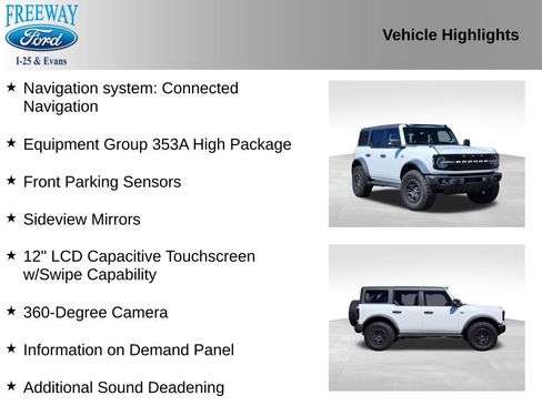 Used 2022 Ford Bronco Wildtrak AWD/4WD image 2