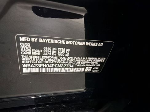 Certified 2023 BMW 740i w/ Parking Assistance Package RWD image 9