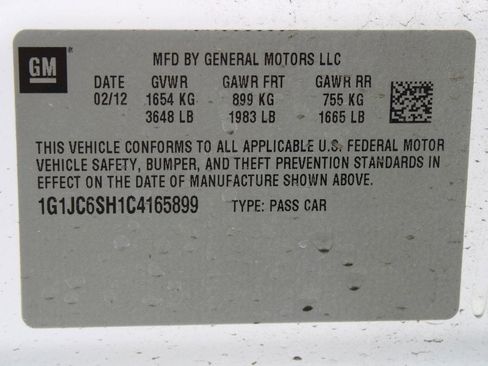 Used 2012 Chevrolet Sonic LT image 24