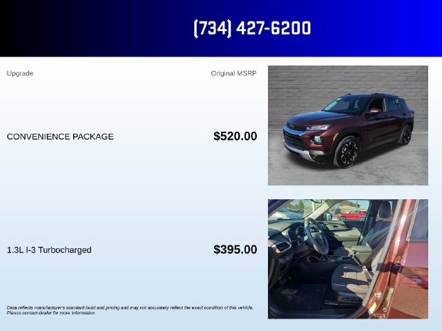 Used 2023 Chevrolet TrailBlazer LT w/ Convenience Package FWD image 5