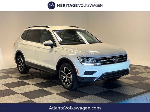 Certified 2021 Volkswagen Tiguan SE FWD image 1