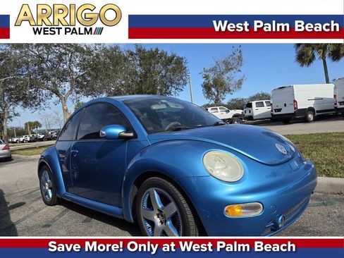 Used 2004 Volkswagen Beetle Satellite Blue image 1