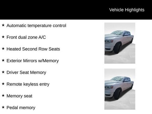Used 2022 RAM 1500 Limited w/ Body Color Bumper Group AWD/4WD image 7